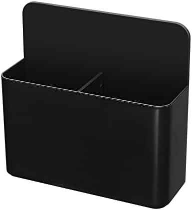 Black Strong Magnetic Dry Erase Marker Holders - Pen Holders for Whiteboard, Fridge, Locker, Magnetic Organizer for Office, K