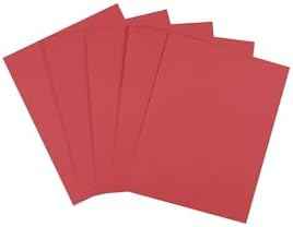 Staples Brights 24 Lb. Colored Paper Red 500/Ream, For Everyday Use at Home or Office — view 4