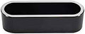 Metal Desktop Card Holder for Desk Stylish Aluminum Alloy Business Card Display Stand for Men Office Black 1 Pack