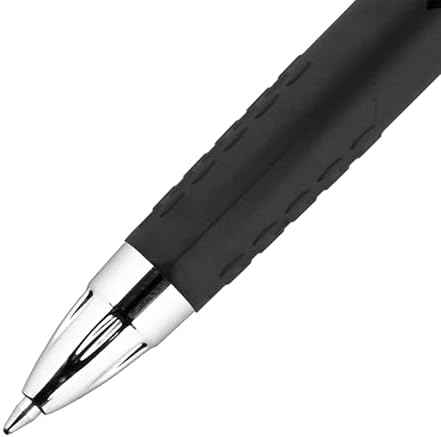Uni-Ball Signo 207 Retractable Gel Pens, Medium Point, 0.7mm, Black & Blue Ink, 12 Pack (6 Black, 6 Blue), Fra — view 4