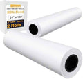 VOISEN Wide Format Paper, 2 Rolls Plotter Paper 24 In x 150 Ft