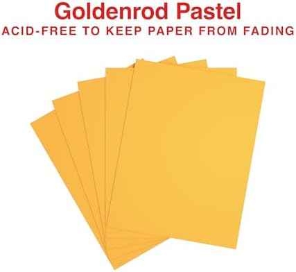 Staples Pastel Colored Copy Paper 8 1/2-Inch x 11-Inch Goldenrod Ream, For Office, School & Home — view 4