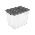 Sterilite 16-Pack Modular Stacker Box, Durable Clear Plastic Storage Bins