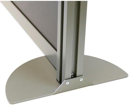 NBF Office Partition - Cubicle Privacy Panel Wall Divider - Modern — view 3