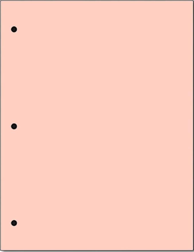 Copy And Printing Color Paper, 20 Lb. 3 Hole Punch 500 Sheets Per Ream. — view 4
