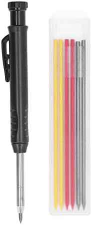 Carpenter Pencils, Construction Pencil with Marker Refills and 2.8mm Carbide Scriber Tool Woodworking Marking  — view 6