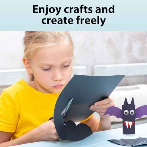 200 Sheets Black Cardstock 8.5x11, 65lb Card Stock Construction Print Paper — view 6