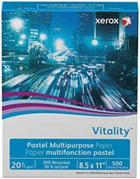 Xerox® Vitality Colors™ Multipurpose Printer Paper, Letter Paper Size, 20 Lb, 30% Recycled, Ivory, Ream Of 500 — view 3
