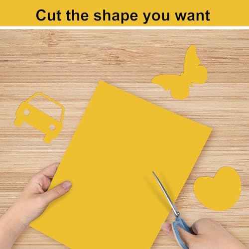 100 Sheets Yellow Cardstock Printer Paper 8.5x11, 92lb Yellow Cardstock — view 4