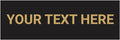 Basic Custom Personalizable Wall or Door Sign | Your Custom Message | Enter