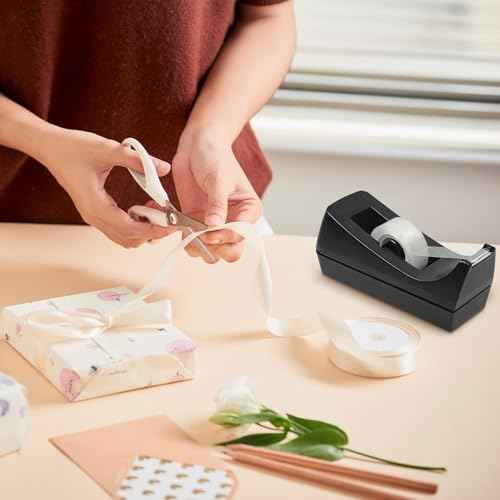 10 Pack Black Desktop Tape Dispenser Bulk - Tape Not Included — view 4