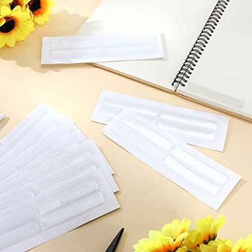 Jeyiour 100 Pcs Label Holders Adhesive Nameplate Pockets Storage Bin — view 4