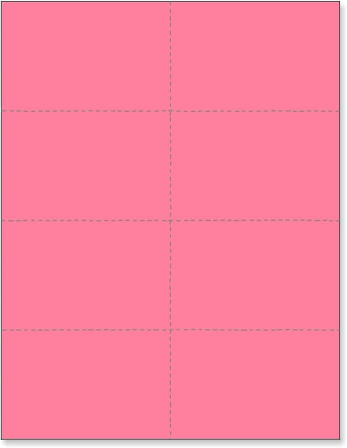 Limited Papers 8.5x11 Perforated Paper, 20/50 Pound, 75 GSM, Variety of