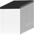 12 Pack Legal Pads 8.5 x 11 College Ruled 600 Sheets Note Pads 8.5 x 11 Inch Notepads Perforated Writing Pads 8.5 x 11 Pads o