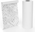 Wide Format Paper 24” x 150', 1 Roll Plotter Paper 20lb, CAD Bond Rolls on 2" Core for CAD Drawings, Projects, Drawing, and M