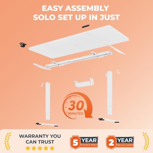 71''x 31'' Standing Desk Electric Adjustable for Home Office — view 7