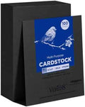 Black Cardstock, 8.5" x 11" Card Stock Colored Copy paper