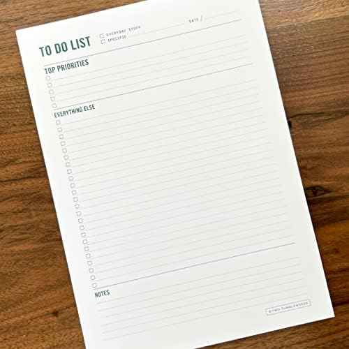 To Do List Notepad - Daily Task Planner, Checklist, and Organizer - Planner pad for work and school productivi — view 2