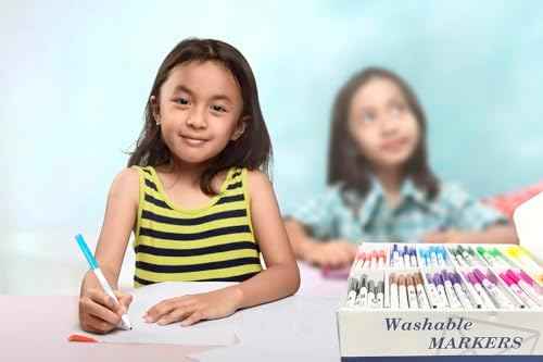 Madisi Washable Markers Bulk, Super Tips Markers, 12 Colors, 288 Count — view 5