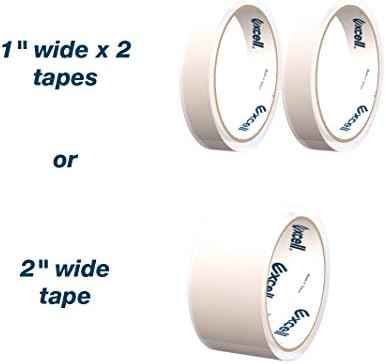 Excell EX-17 Steel Desktop Tape Dispenser, 2 in. Width (Blue/Grey) ET-12270 — view 4