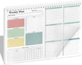 Ymumuda Weekly To Do List Notepad - Daily To Do List Undated 52 - Week Sheets, 8.5x11" Weekly Goal Notebook, Habit Tracker Jo