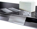 Price/Data Channel Label Holder Chips, 250 Pack, Clear Plastic Tags, 2" L x 1.25" H, 7.5 Mil Thick, Gondola Shelf Edge, Shelf