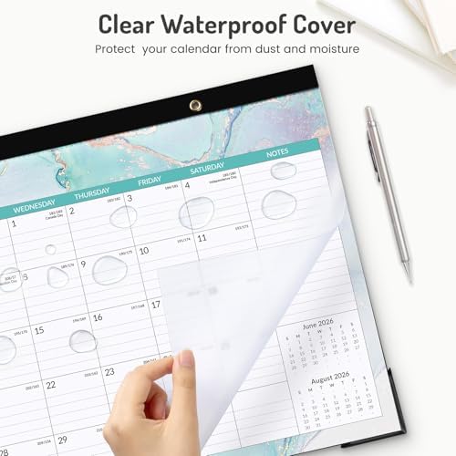 Forvencer Desk Calendar 2026-2027, 21 Months Calendar Apr 2026 to Dec 2027 — view 5