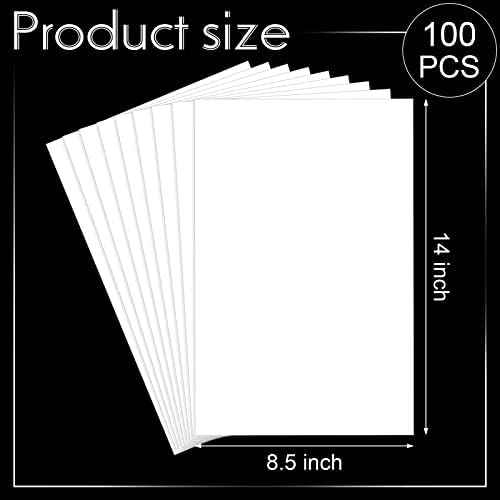 Mepase 100 Sheets Legal Size Cardstock, 8.5 x 14 Inch, 65 lb — view 2