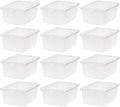 IRIS USA 12-Pack Storage Bins