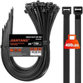 Long Zip Ties Heavy Duty 24 inch，400 LBS Tensile Strength With Double Sided Toothed Super Durable Cable Ties ，Extra Large Wir