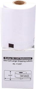 HOUSELABELS Compatible with DK-1247 Replacement Roll