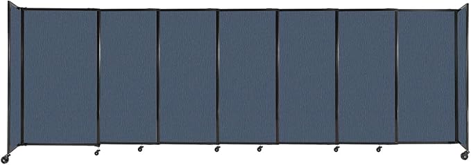 Versare Straightwall Sliding Portable Wall Partition | Freestanding Office