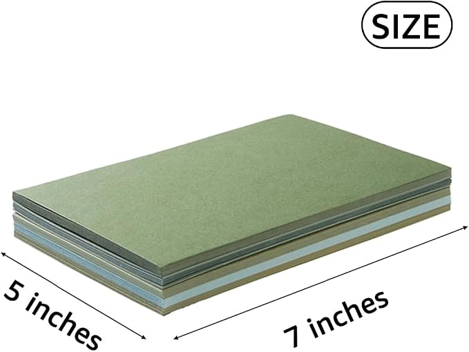 50 Sheets Colored Cardstock Paper 5 Colors, 250 GSM Heavy Card Stock — view 3