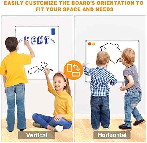 H-Qprobd White Board Dry Erase Whiteboard for Wall, 18"x24" Hanging — view 5