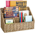 DINGTAI Mail Organizer Countertops, Desk Organizer Bills Organizer, Mail Sorters Organizers, Pencil Holder Magazine File Hold