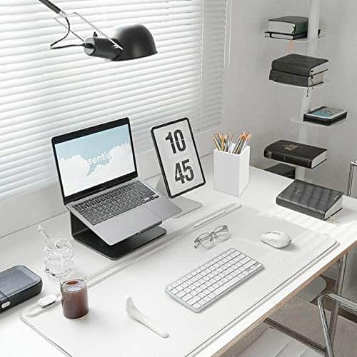 White Acrylic Pencil Pen Holder Cup 2 Pack,Desk Accessories Holder,Makeup Brush Storage Organizer,Modern Desig — view 2