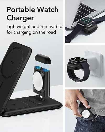 ESR 3 in 1 Wireless Charging Station, Magsafe Charger for iPhone 17-12 — view 5