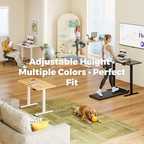 47''x24''One-Piece Adjustable Small Standing Desk for Home Office — view 7