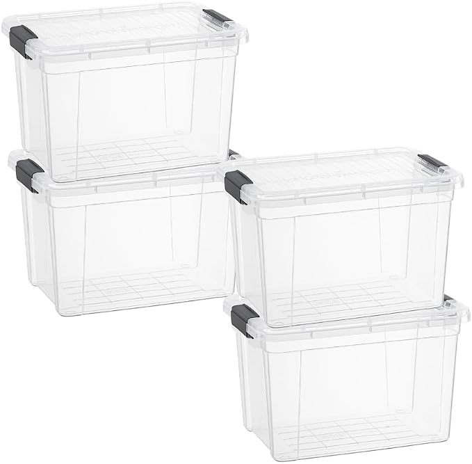 Superio Clear Storage Bins