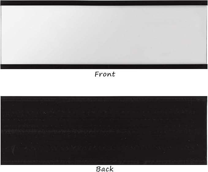 Realth C Channel Magnetic Label Holders 70 Pack 1'' x 3'' — view 4