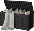 Devoko 78 Gallon Deck Box, Waterproof Resin Outdoor Storage Box