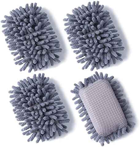 4 Pieces Dry Erase Eraser, Microfiber Whiteboard Eraser