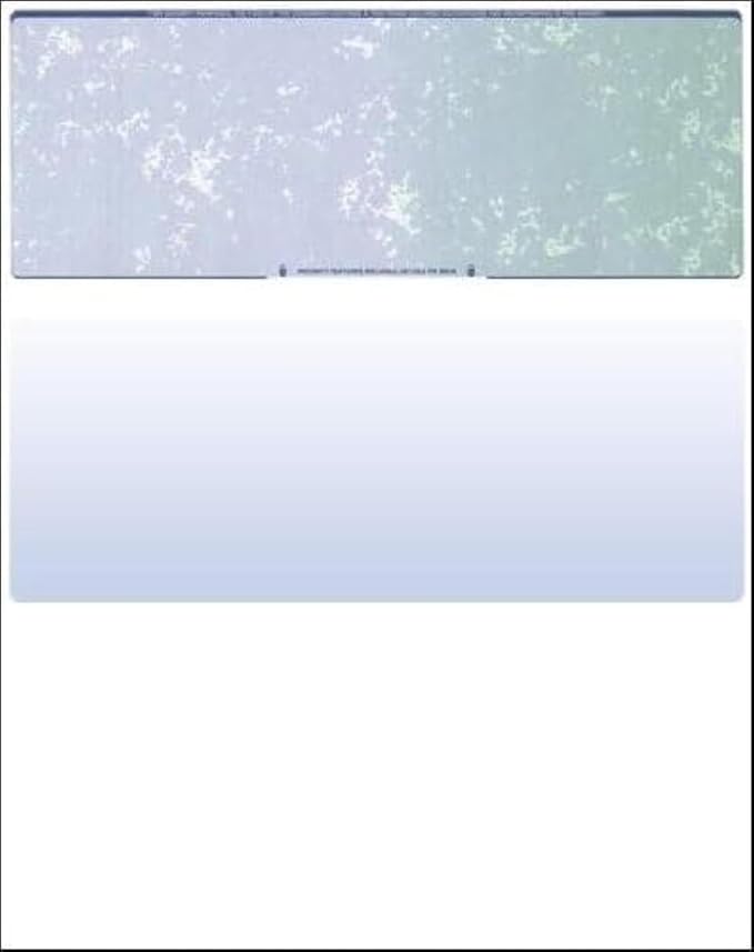 Compuchecks Check on Top Blank Check Paper