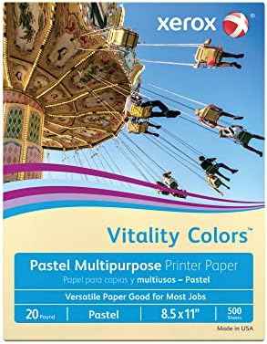 Xerox® Vitality Colors™ Multipurpose Printer Paper, Letter Paper Size, 20 Lb, 30% Recycled, Ivory, Ream Of 500 — view 4