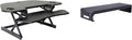 Rocelco 46" Height Adjustable Corner Standing Desk Converter