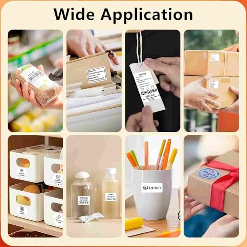 Risio Thermal Labels 1.57"x1.18"(40x30mm),220 Labels/Roll — view 7