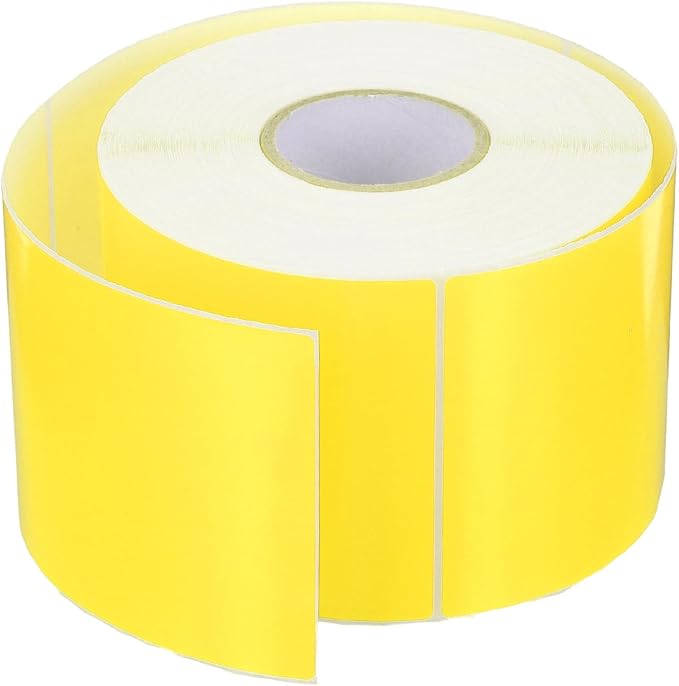 PATIKIL 3 x 5 Inch Rectangle Inventory Color Coding Labels 1 Roll, Square