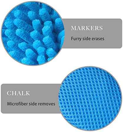 4 Pieces Dry Erase Eraser, Microfiber Whiteboard Eraser — view 3