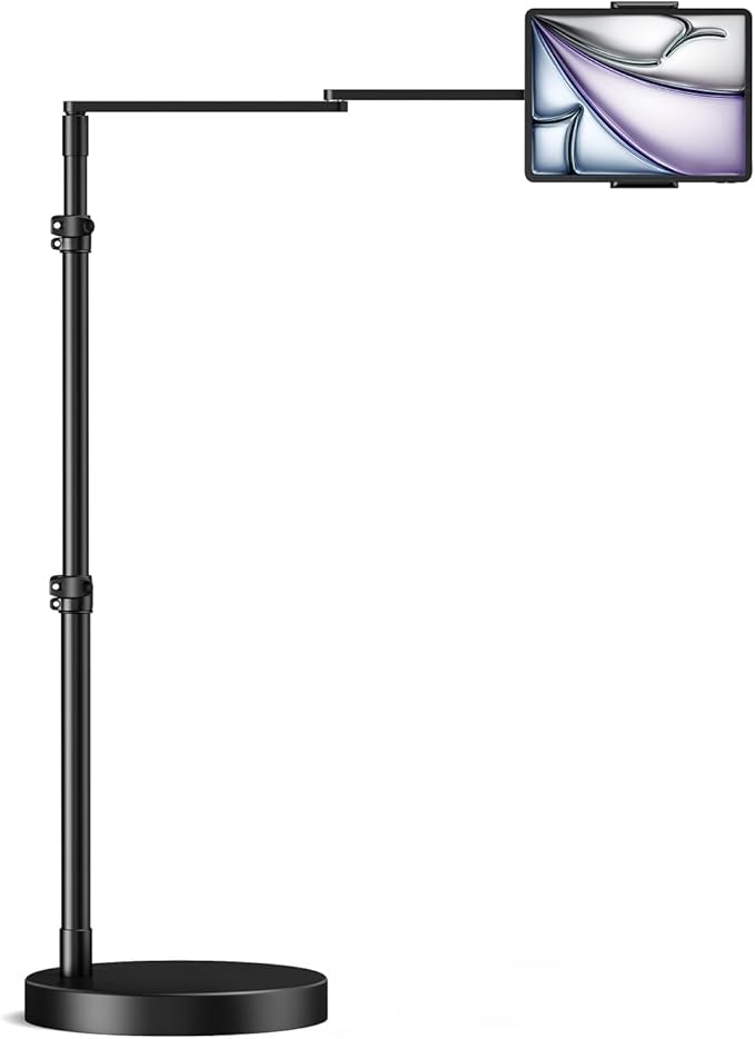 elitehood Adjustable Tablet Floor Stand