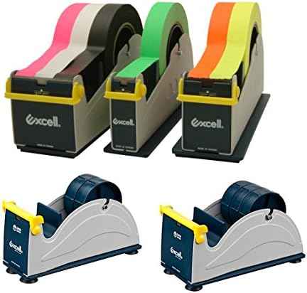 Excell EX-17 Steel Desktop Tape Dispenser, 2 in. Width (Blue/Grey) ET-12270 — view 5